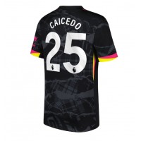 Camisa de Futebol Chelsea Moises Caicedo #25 Equipamento Alternativo 2024-25 Manga Curta